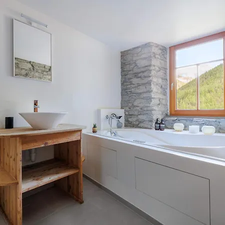 Stegmatte - Unique Luxury Triplex For 10 Persons * Saas-Fee
